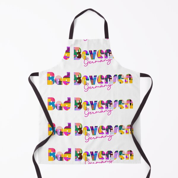Item preview, Bad Bevensen, Germany, Vibrant Abstract City Typography Art designed and sold by Wanderful-roads.
