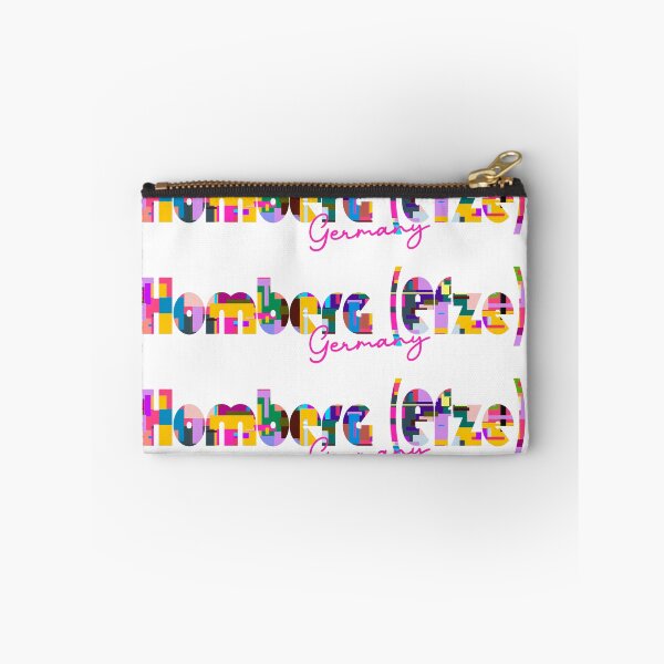 Item preview, Homberg (Efze), Germany, Vibrant Abstract City Typography Art designed and sold by Wanderful-roads.