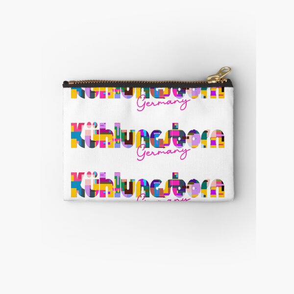 Item preview, Kühlungsborn, Germany, Vibrant Abstract City Typography Art designed and sold by Wanderful-roads.