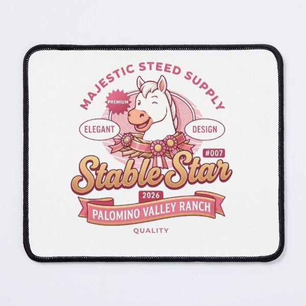 Item preview, Majestic Stable Star Horse Ranch Emblem designed and sold by Ahmedsyde.