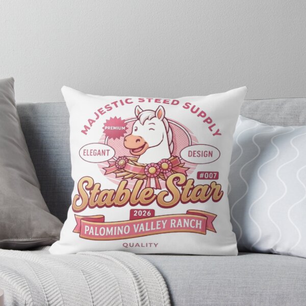 Item preview, Majestic Stable Star Horse Ranch Emblem designed and sold by Ahmedsyde.