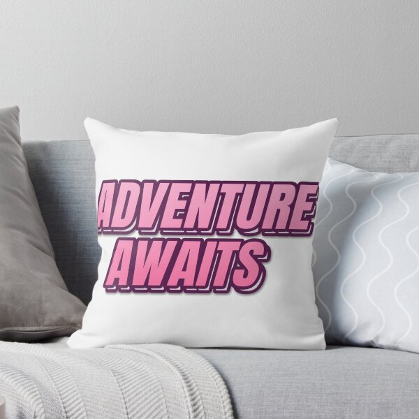 Item preview, "ADVENTURE AWAITS" Retro Typography T-Shirt designed and sold by QuirkThreadsCo.