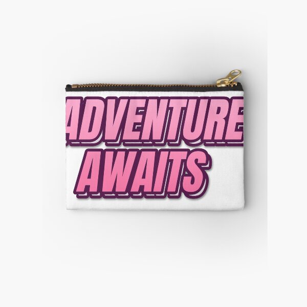 Item preview, "ADVENTURE AWAITS" Retro Typography T-Shirt designed and sold by QuirkThreadsCo.