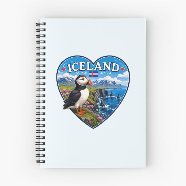 Item preview, Iceland Heart Shape Design designed and sold by Myra365Art.