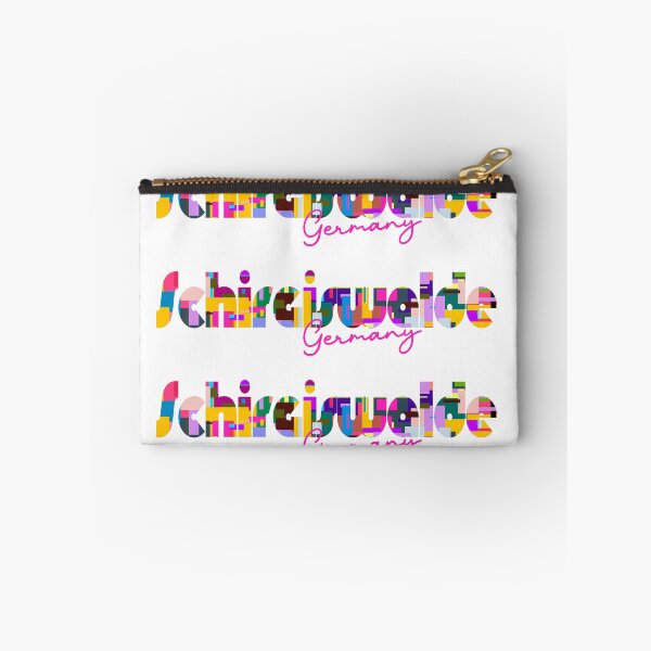 Item preview, Schirgiswalde, Germany, Vibrant Abstract City Typography Art designed and sold by Wanderful-roads.