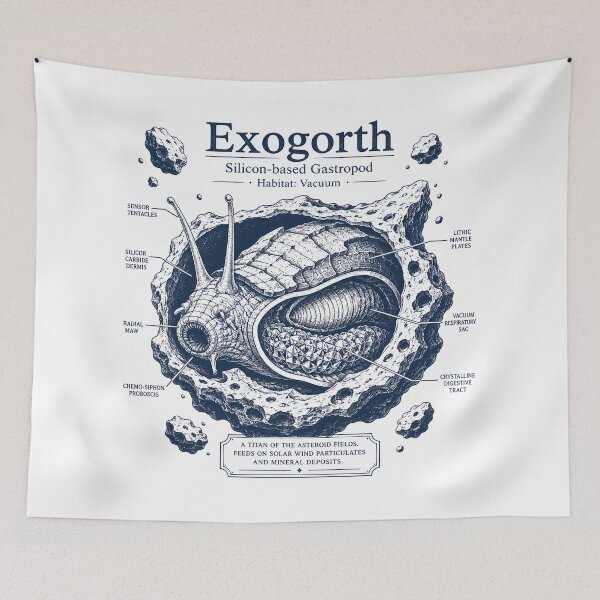 Item preview, Exogorth Biological Plate designed and sold by agearb.