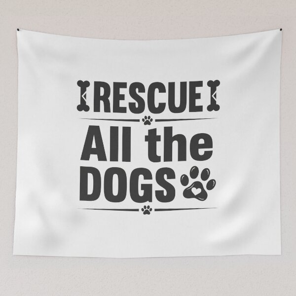 Item preview, Rescue All The Dogs Pet Adoption Advocacy designed and sold by GiaoCalonas.