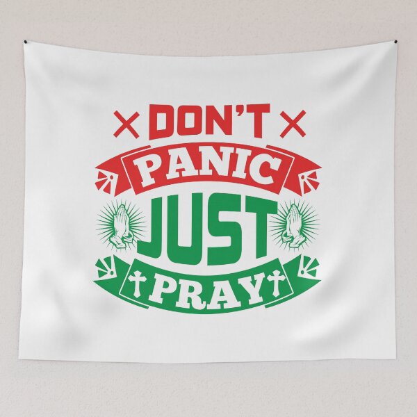 Item preview, Don't Panic just Pray designed and sold by Awarrie.