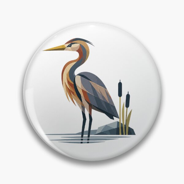 Item preview, Silent Purple Heron designed and sold by Norvian.