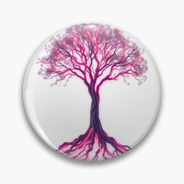 Item preview, A Tree With Roots Made Of Glowing Fiber Optics Neo designed and sold by QuirkThreadsCo.