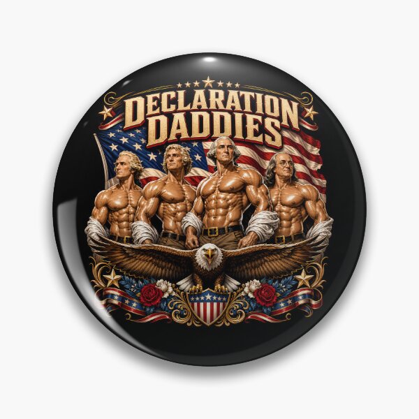 Item preview, Declaration Daddy Founding Fathers Funny 4th Of July Gear designed and sold by DynamicDesign.