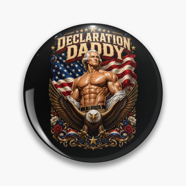 Item preview, Declaration Daddy Thomas Jefferson Funny 4th Of July Gear designed and sold by DynamicDesign.