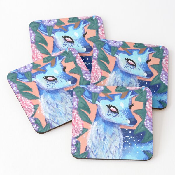 Item preview, Fantasy Deer Mystical Woodland designed and sold by BenjaminPOVA.