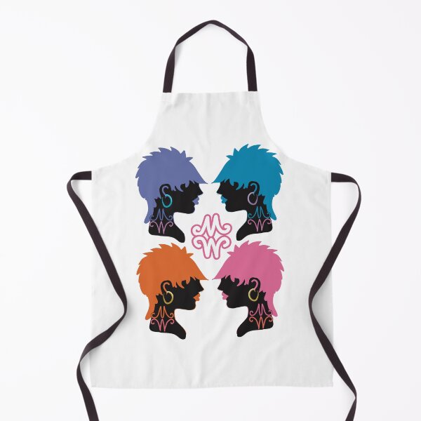 Item preview, Punk Mullet Mohawk Shag Hairstyle Girl Neon Silhouette designed and sold by Karin Taylor.