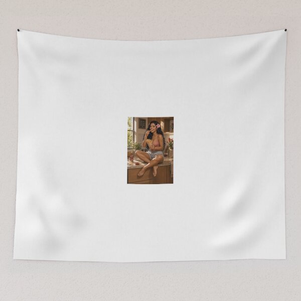 Item preview, Shanti Riveria eating french fries in kitchen designed and sold by CathryneDelamort.