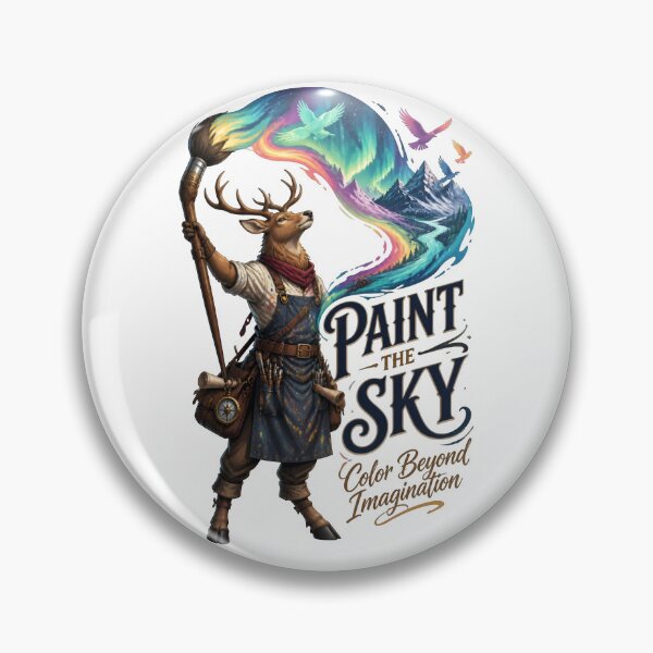 Item preview, Paint The Sky Summer Deer designed and sold by Sovereign Supply Co..