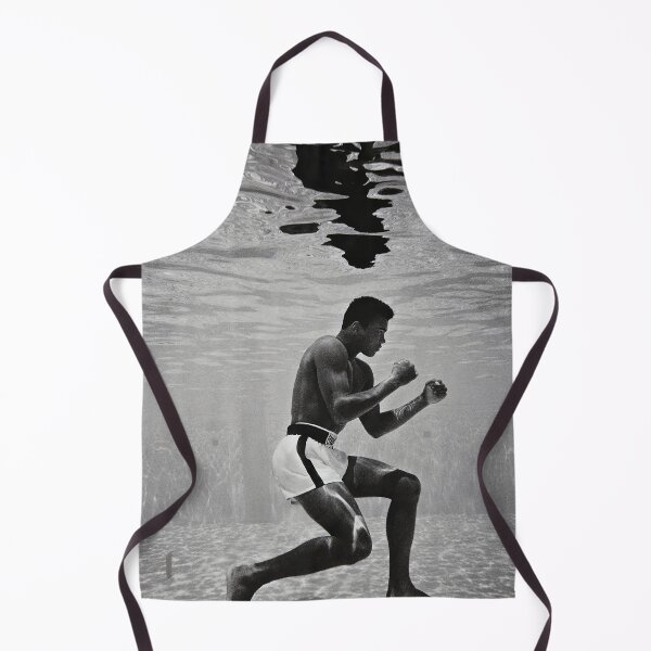 Item preview, Boxer Training Underwater Black White Photo designed and sold by jamesthomasw.