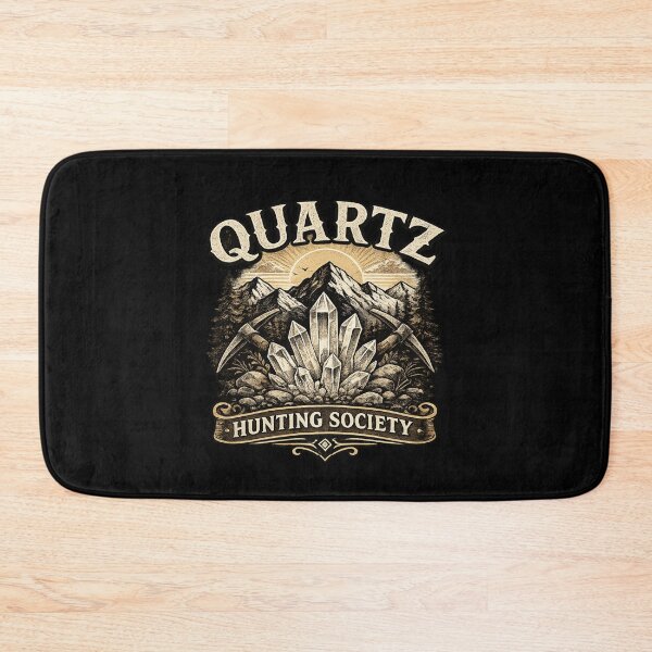 Item preview, Quartz Hunting Society Gift Idea For Quartz collectors designed and sold by Glitch-Cult.