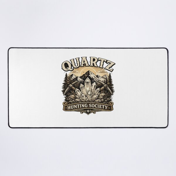 Item preview, Quartz Hunting Society Gift Idea For Quartz collectors designed and sold by Glitch-Cult.
