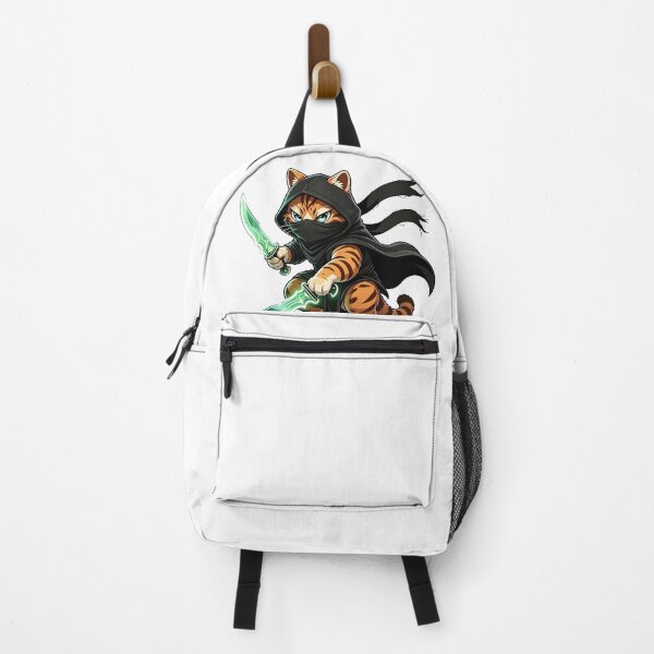 Item preview, Shadow Assassin - Cute Felis Nigripes Ninja Warrior designed and sold by ABYSSLAB.