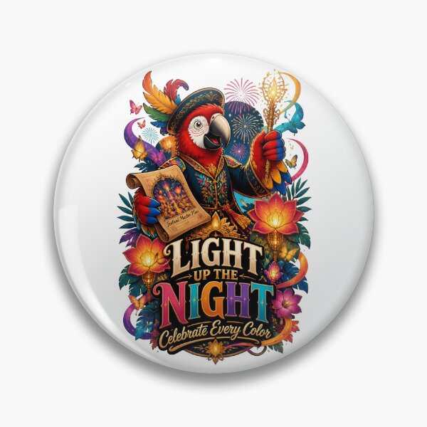 Item preview, Light Up The Night Parrot designed and sold by Sovereign Supply Co..
