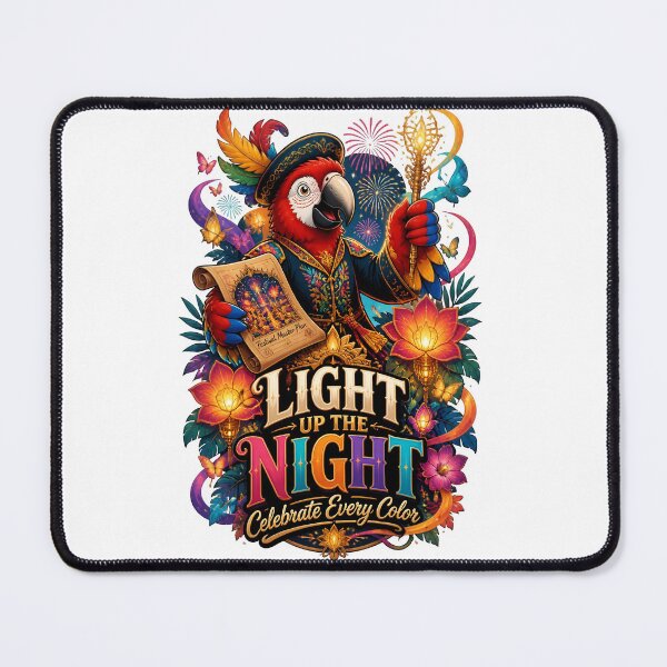 Item preview, Light Up The Night Parrot designed and sold by Sovereign Supply Co..