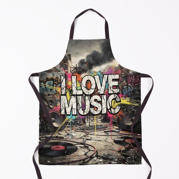 Item preview, I Love Music designed and sold by Marcu Ioachim.