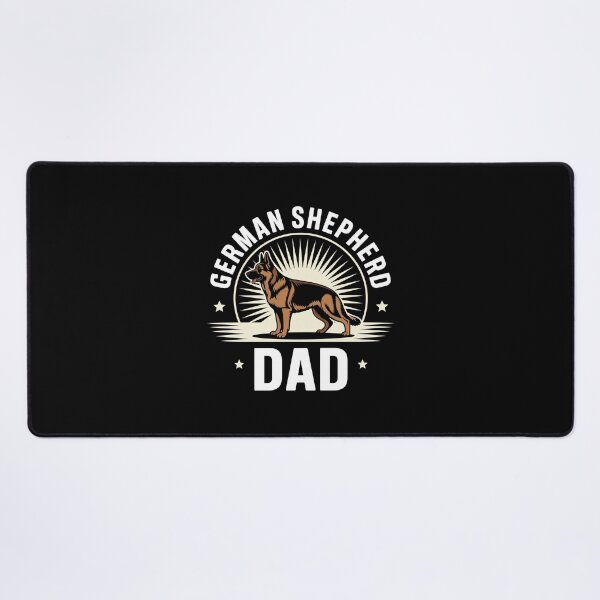 Item preview, German Shepherd Dad Vintage Sunburst Emblem designed and sold by GiaoCalonas.