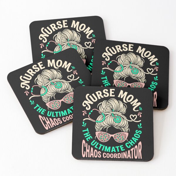 Item preview, Nurse Mom The Ultimate Chaos Coordinator Funny Nursing Gift designed and sold by ShetuAhsan.