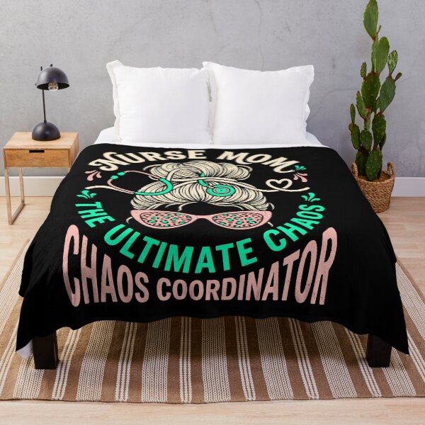 Item preview, Nurse Mom The Ultimate Chaos Coordinator Funny Nursing Gift designed and sold by ShetuAhsan.