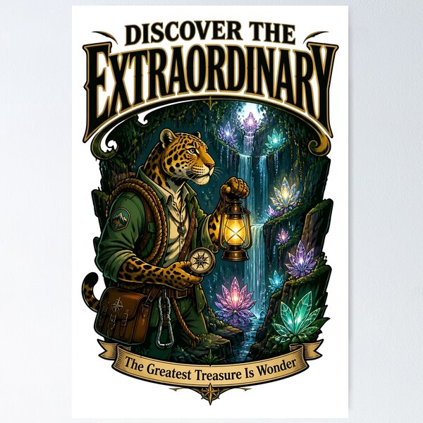 Item preview, Leopard Explorer Night Adventure designed and sold by Sovereign Supply Co..