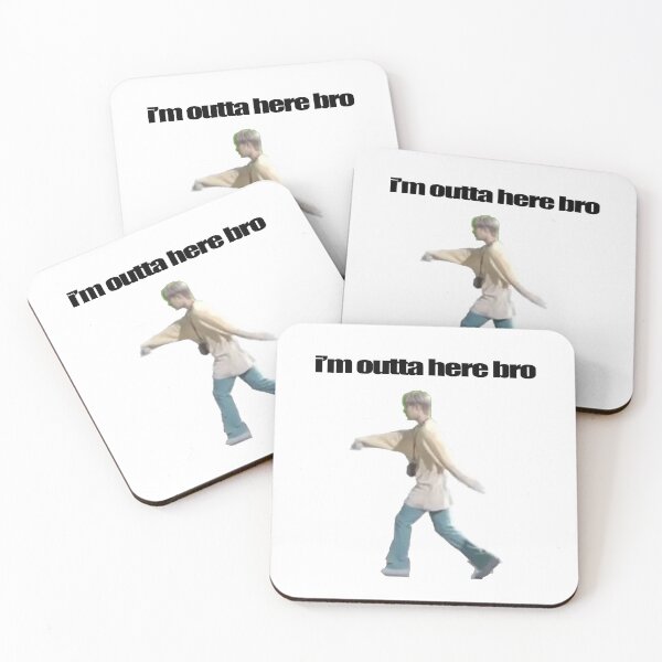 Item preview, i'm outta here bro designed and sold by Soo Sweet Sketches.