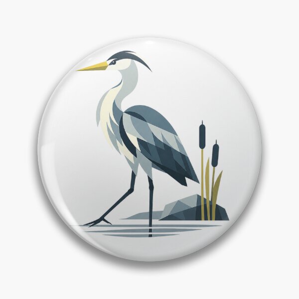 Item preview, Silent Grey Heron – Weight Shift designed and sold by Norvian.