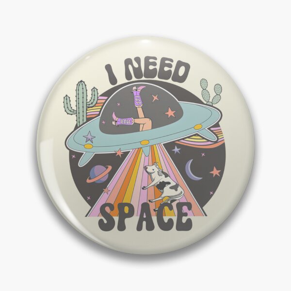 Item preview, I Need Space Funny - Cow UFO designed and sold by Vicky021.
