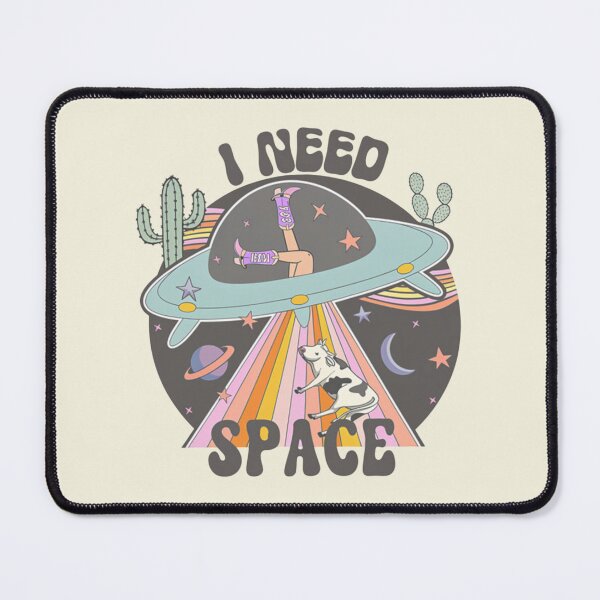 Item preview, I Need Space Funny - Cow UFO designed and sold by Vicky021.