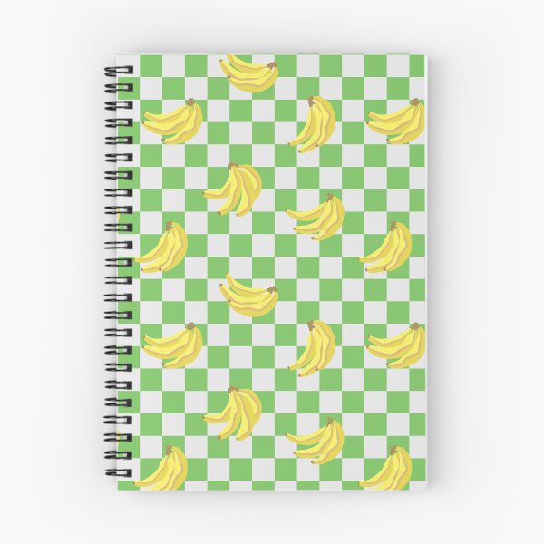 Item preview, Bananas Check Print 1 - Bright Palm Green designed and sold by Daniel Bevis Design.