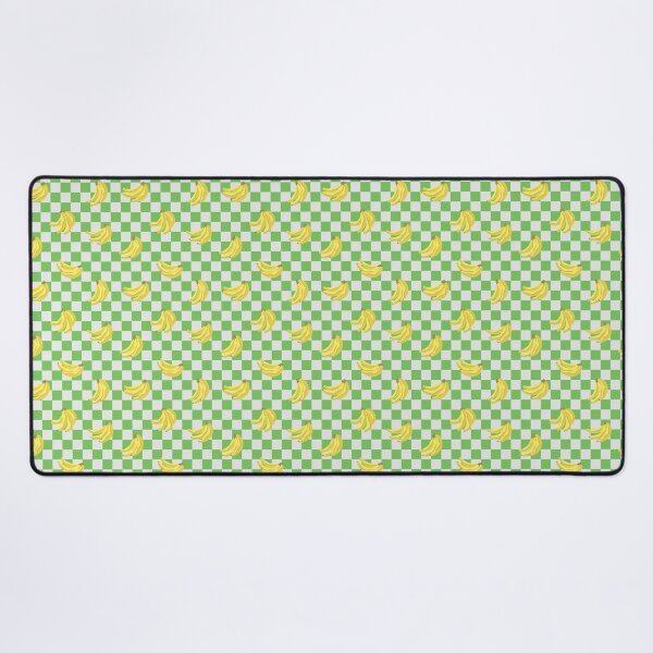 Item preview, Bananas Check Print 1 - Bright Palm Green designed and sold by Daniel Bevis Design.