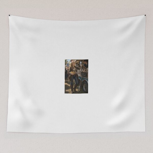 Item preview, Astrid Aurelia with french fries at food stall designed and sold by CathryneDelamort.