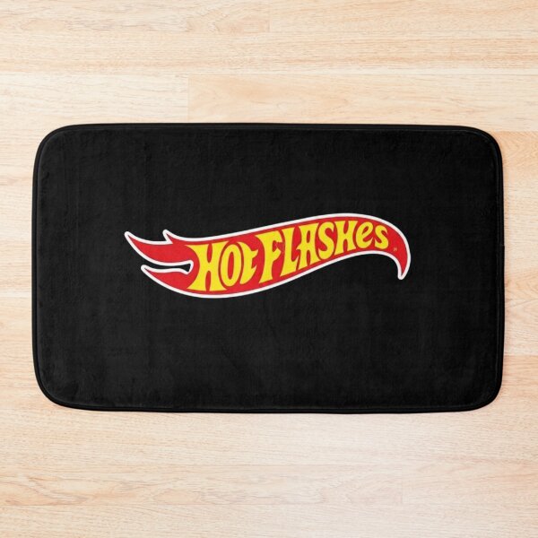 Item preview, Hot Flashes Retro Racing Logo Parody designed and sold by RahniNM.