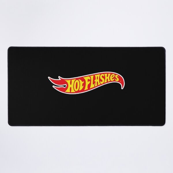 Item preview, Hot Flashes Retro Racing Logo Parody designed and sold by RahniNM.