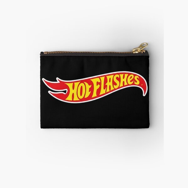 Item preview, Hot Flashes Retro Racing Logo Parody designed and sold by RahniNM.