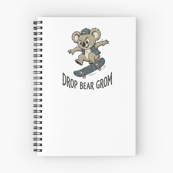 Item preview, Drop Bear Grom Retro 1930s Rubber Hose Cartoon Skateboard Koala  designed and sold by Yellowriversss.