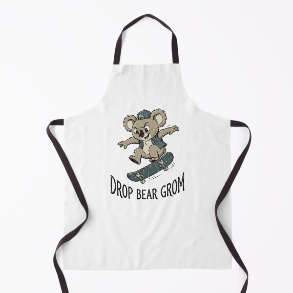 Item preview, Drop Bear Grom Retro 1930s Rubber Hose Cartoon Skateboard Koala designed and sold by Yellowriversss.