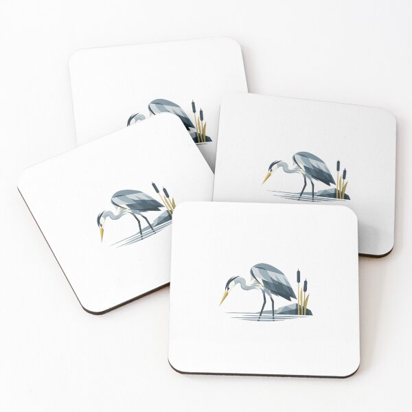 Item preview, Silent Grey Heron – Hunting Pose designed and sold by Norvian.