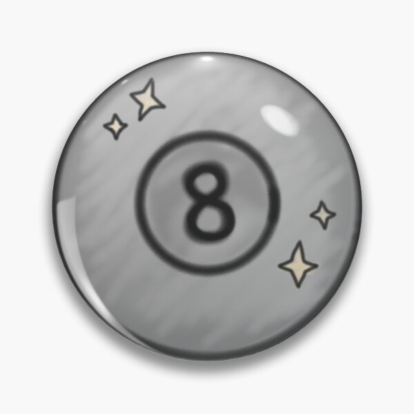 Item preview, Lucky 8-Ball Aesthetic Illustration designed and sold by OrenCat.