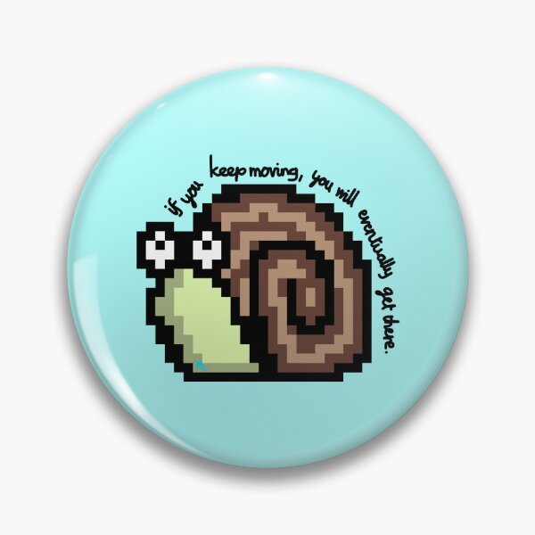 Item preview, Keep Moving Snail designed and sold by chowlet.