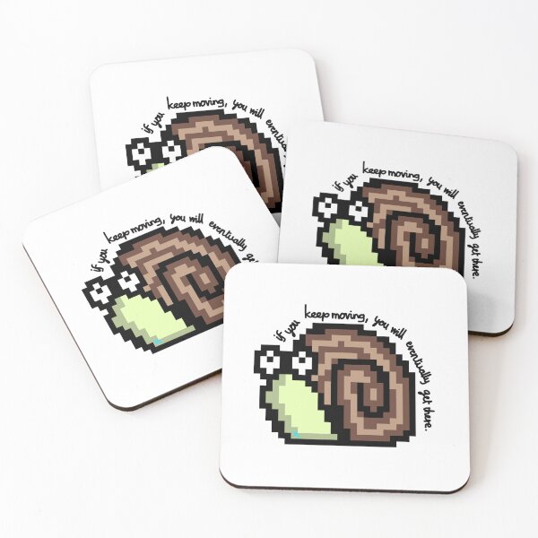 Item preview, Keep Moving Snail designed and sold by chowlet.