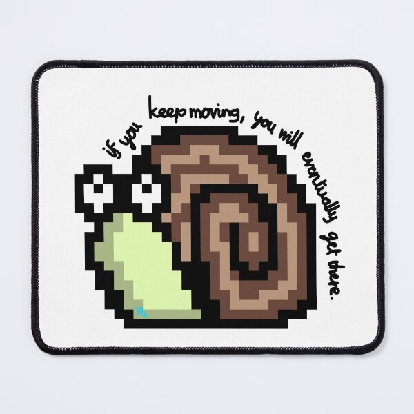 Item preview, Keep Moving Snail designed and sold by chowlet.