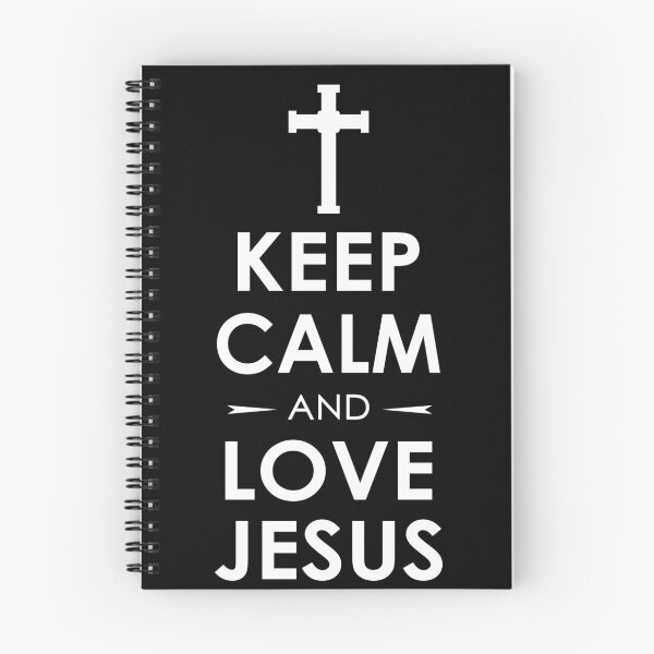 Item preview, Keep Calm and Love Jesus Christian  designed and sold by teeperfect.