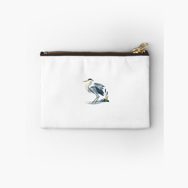 Item preview, Silent Grey Heron – Takeoff Preparation designed and sold by Norvian.